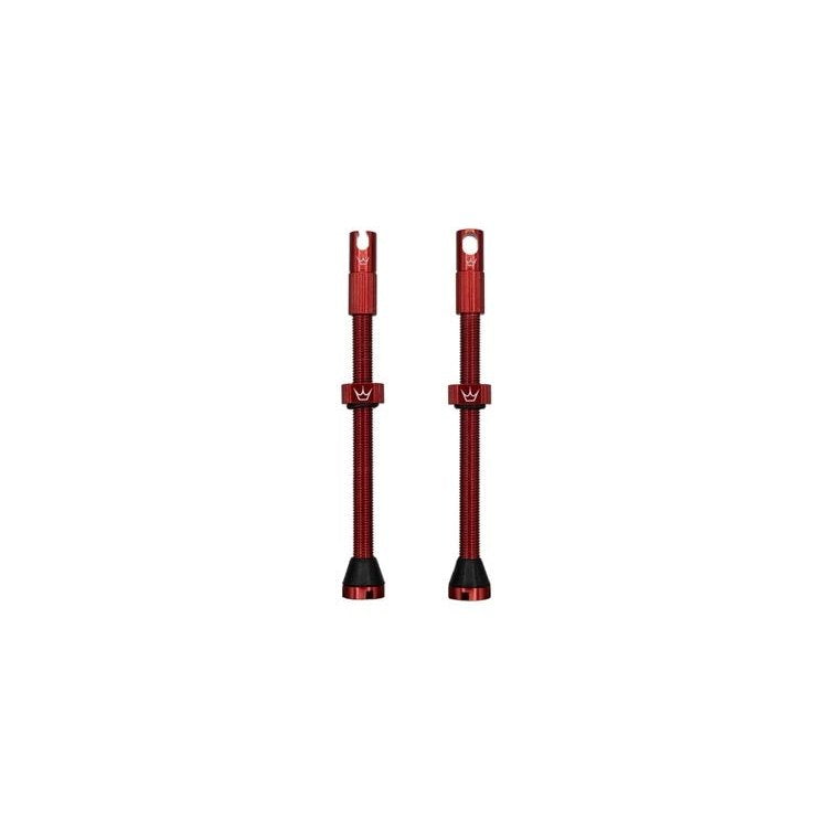 Peaty's x Chris King MK2 Tubeless Valves Red 80mm