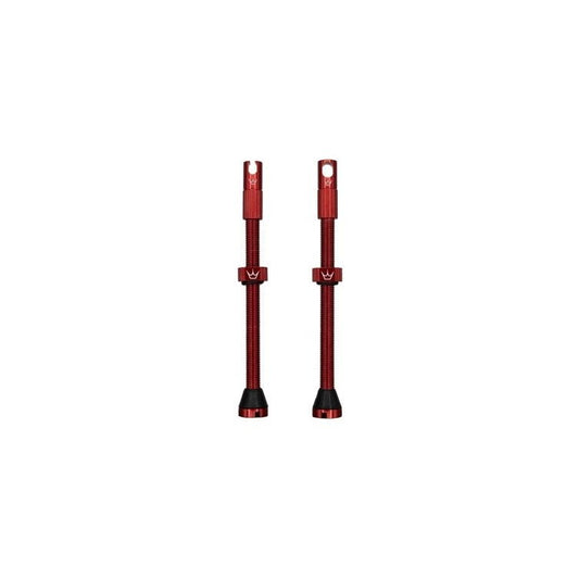 Peaty's x Chris King MK2 Tubeless Valves Red 80mm