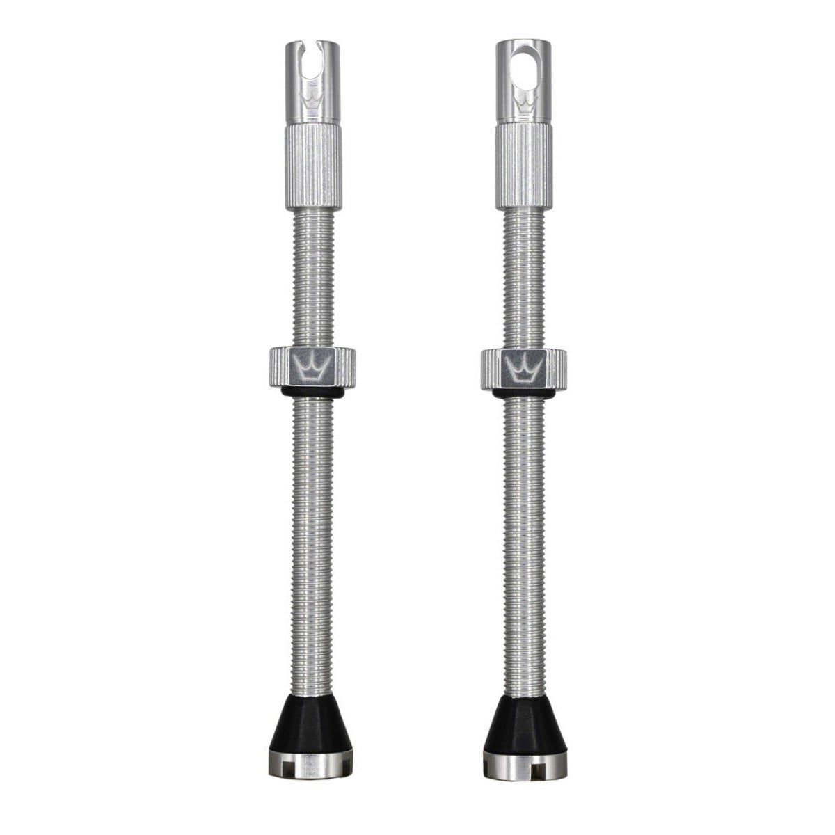 Peaty's x Chris King MK2 Tubeless Valves Silver 80mm