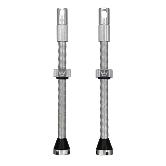 Peaty's x Chris King MK2 Tubeless Valves Silver 80mm