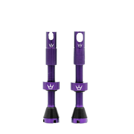 Peaty's x Chris King MK 2 Tubeless Valves Violet 42mm