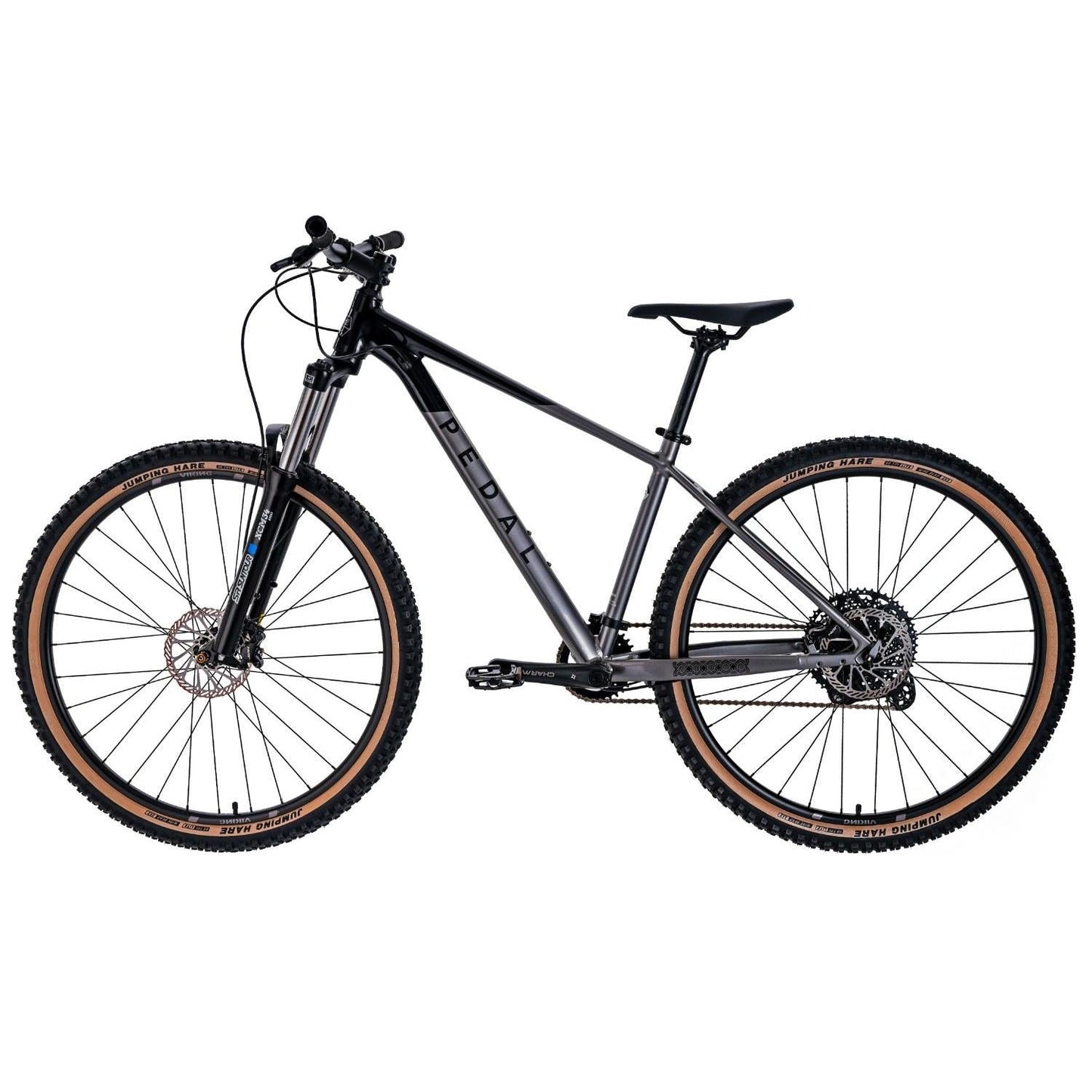 Pedal Viking Hardtail Mountain Bike Silver