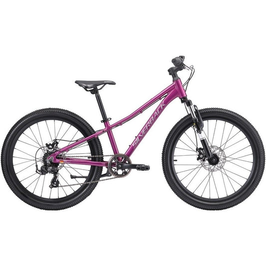Silverback Spyke 24inch Hardtail Mountain Bike Mulberry Purple