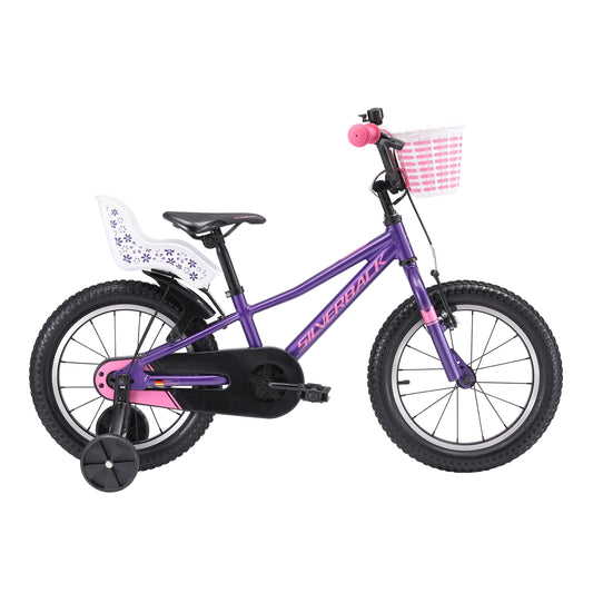 Silverback Skid 16'' Kids Bike Berry Pink