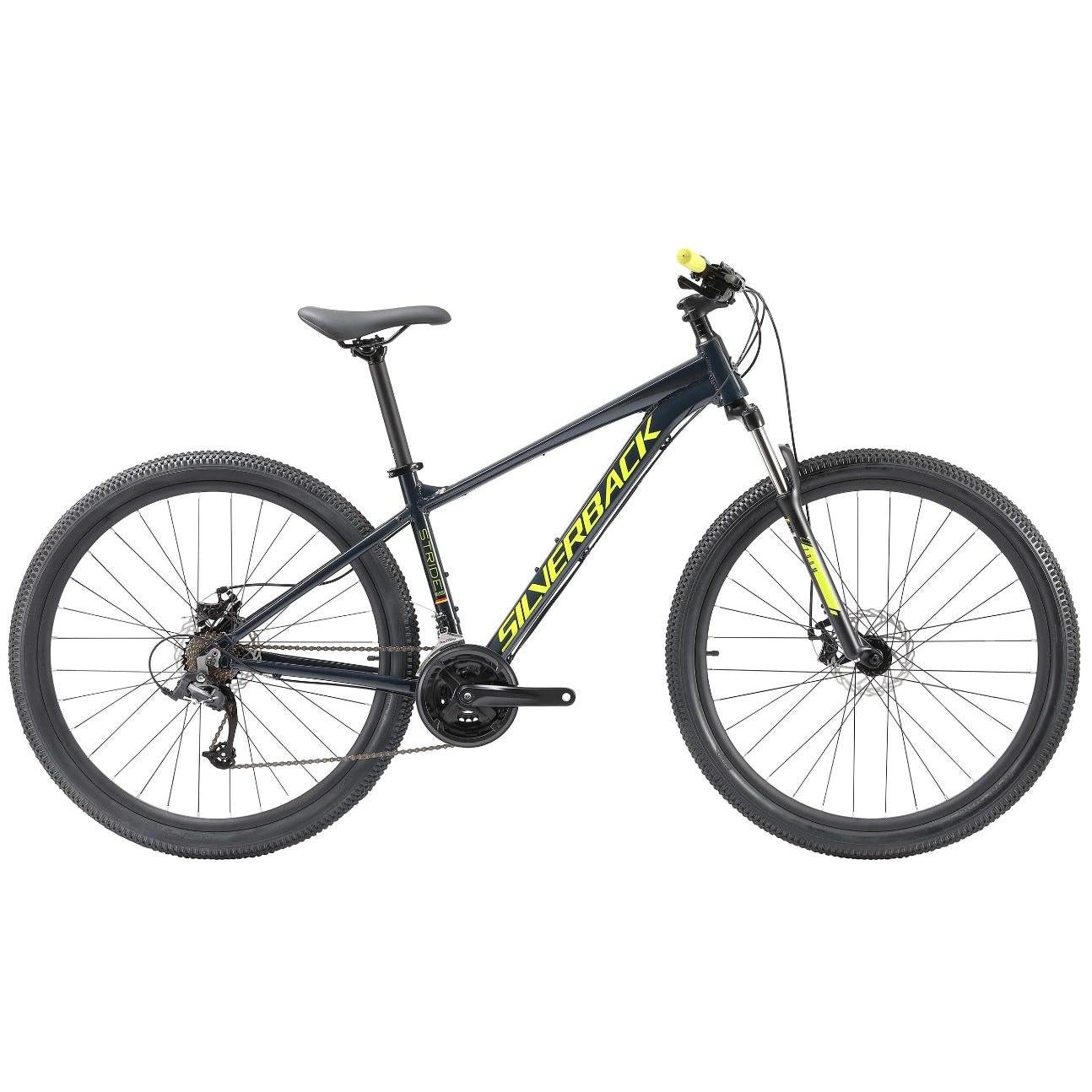 Silverback Stride Delight Hardtail Mountain Bike Midnight Blue/Lime