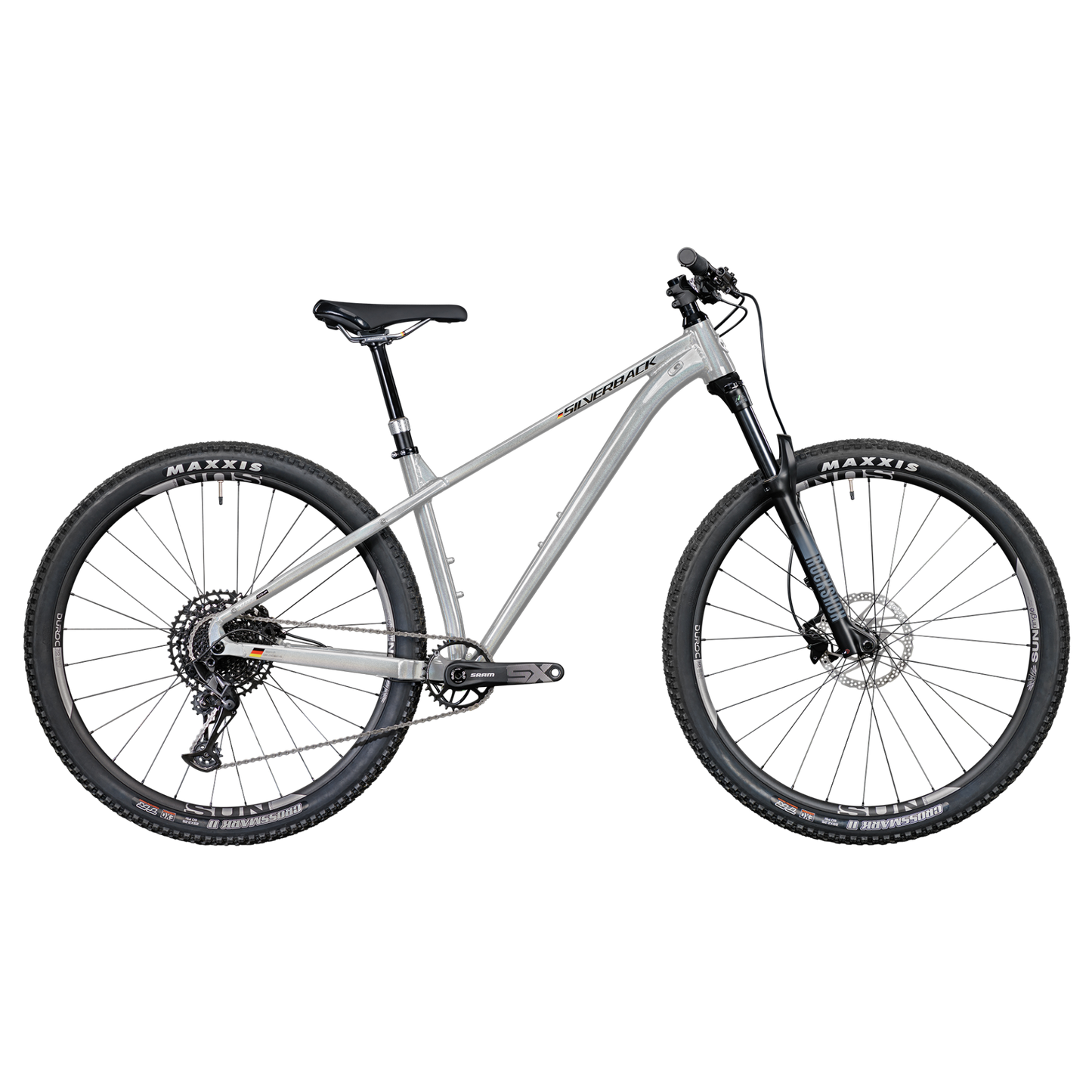 Silverback Slade Expert 29'' Hardtail Mountain Bike Rainbow Silver