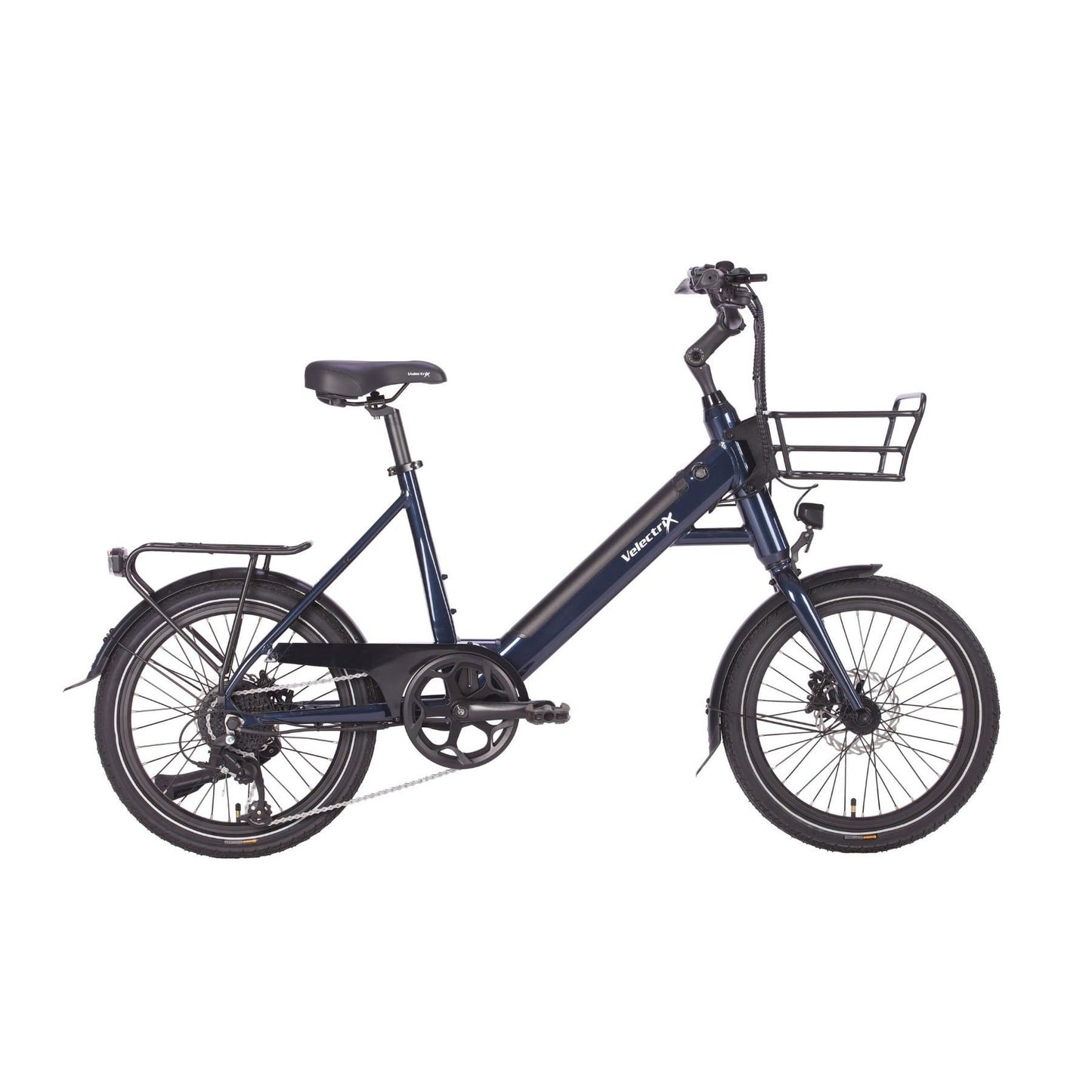 VelectriX Compact Electric Bike Blue