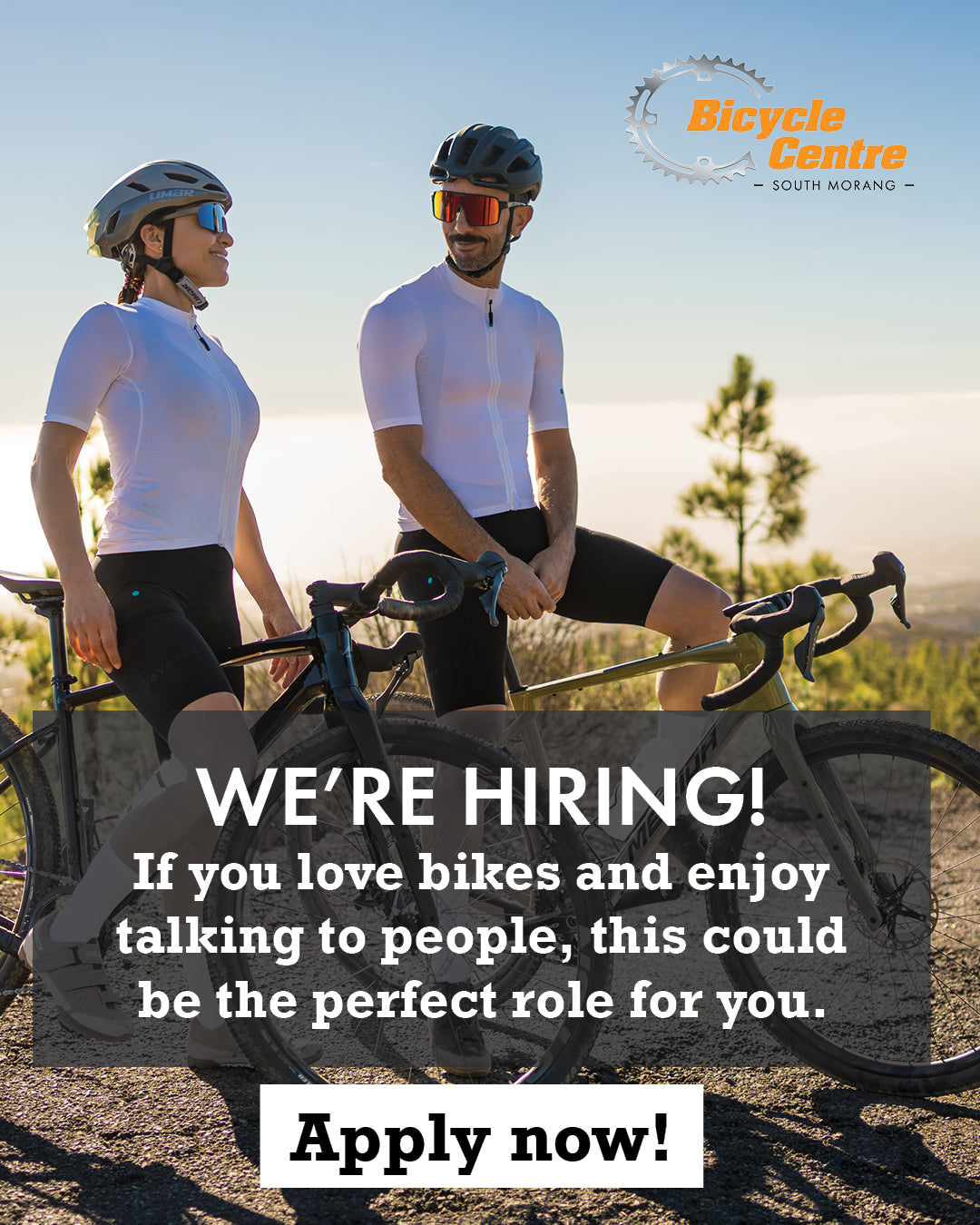 Join The Bicycle Centre South Morang Team! Careers, Bike life.  Bike industry. Recruitment