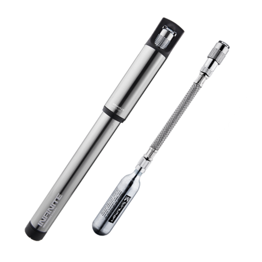 Birzman Infinite Apogee Road CO2 Hybrid Minipump Silver