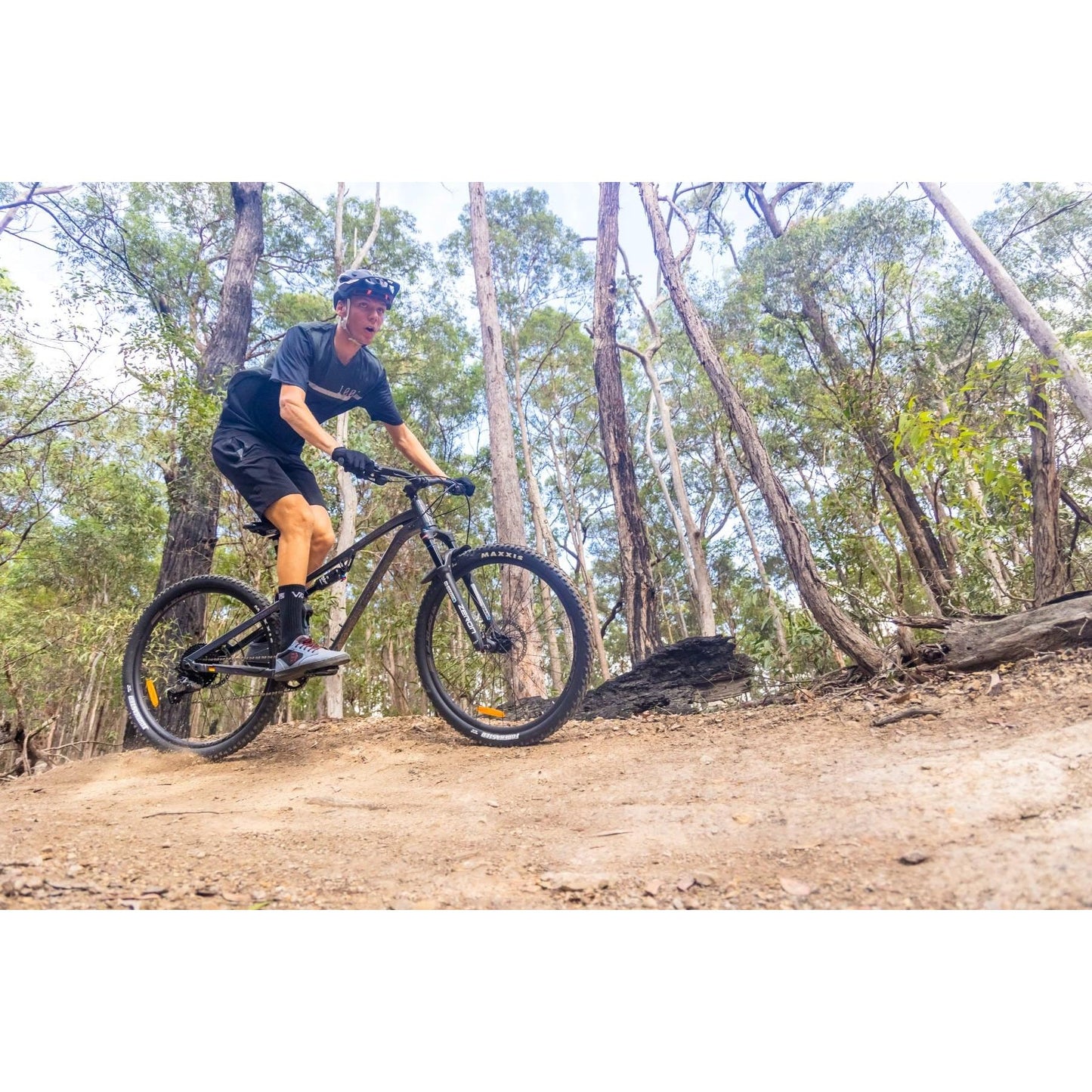 Silverback Stratos AL Elite MS Dual Suspension Mountain Bike Rainbow Grey/Silver