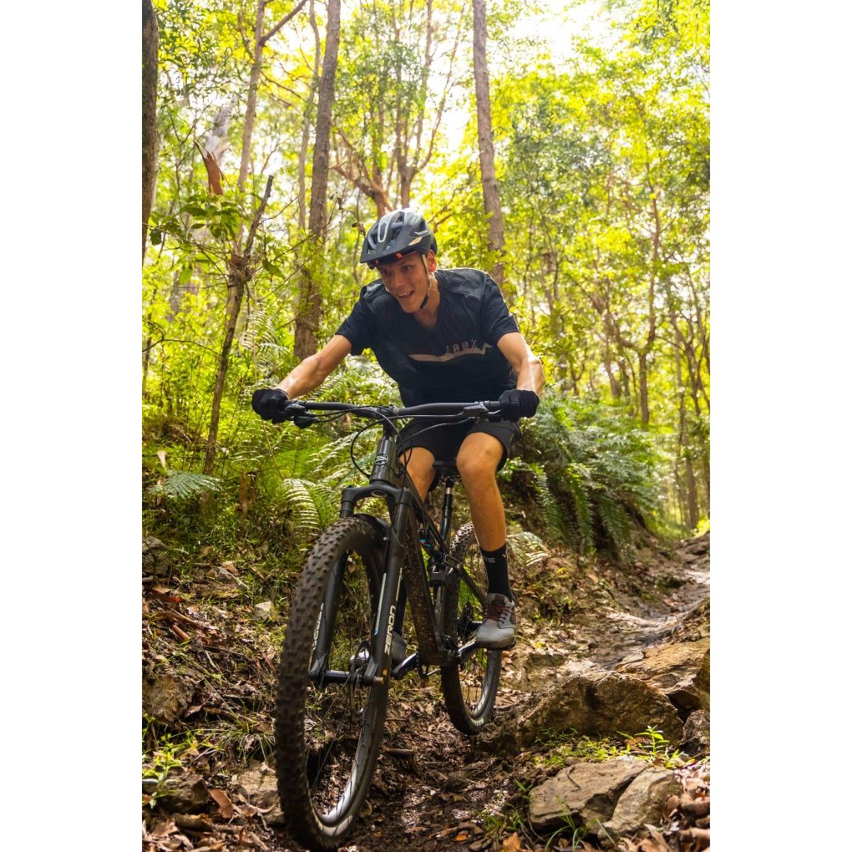 Silverback Stratos AL Elite MS Dual Suspension Mountain Bike Rainbow Grey/Silver