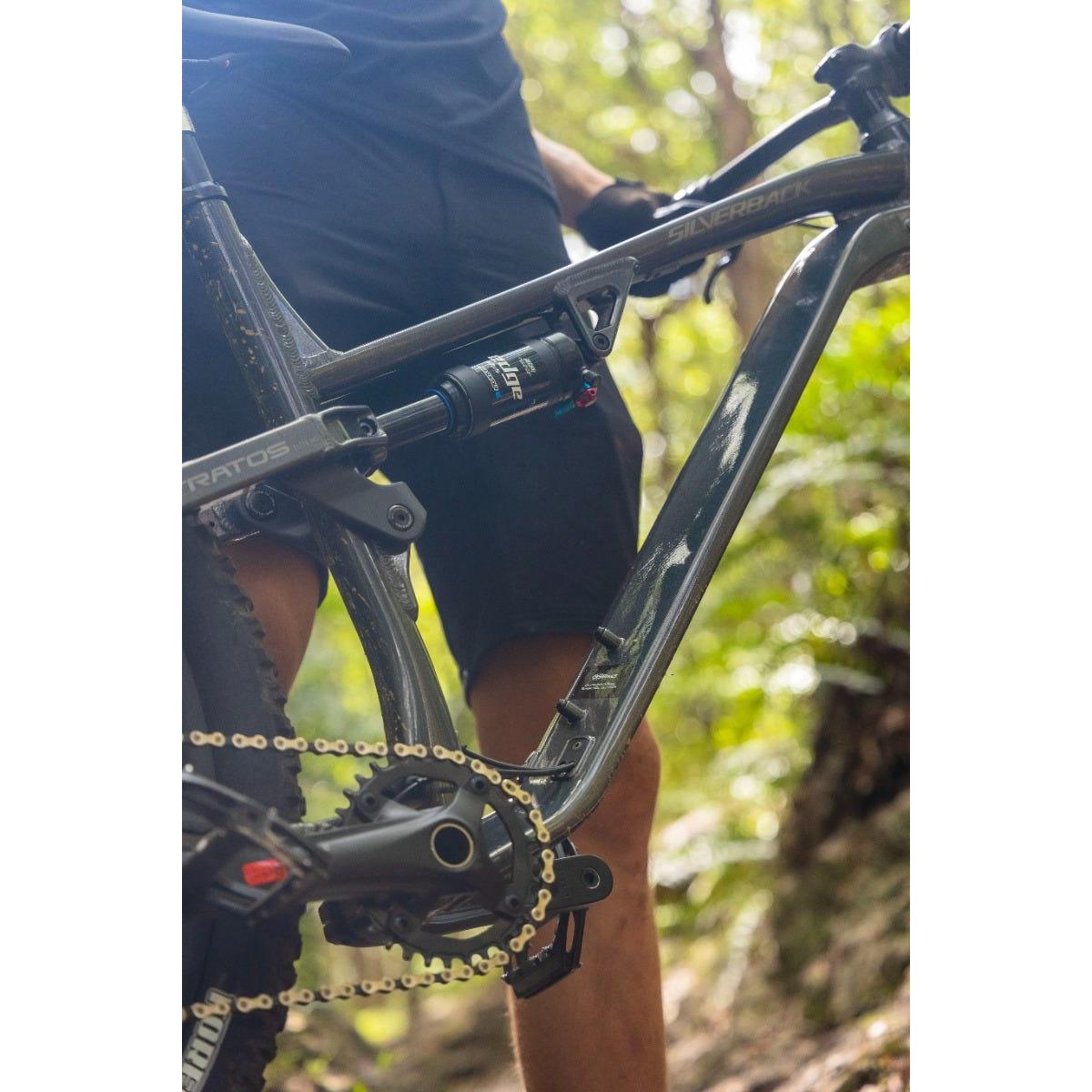 Silverback Stratos AL Elite MS Dual Suspension Mountain Bike Rainbow Grey/Silver