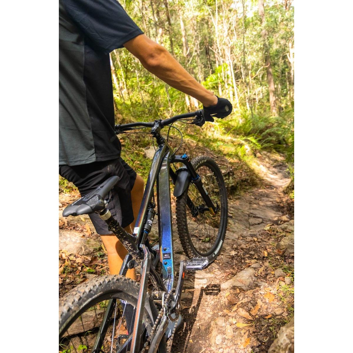 Silverback Stratos AL Elite MS Dual Suspension Mountain Bike Rainbow Grey/Silver
