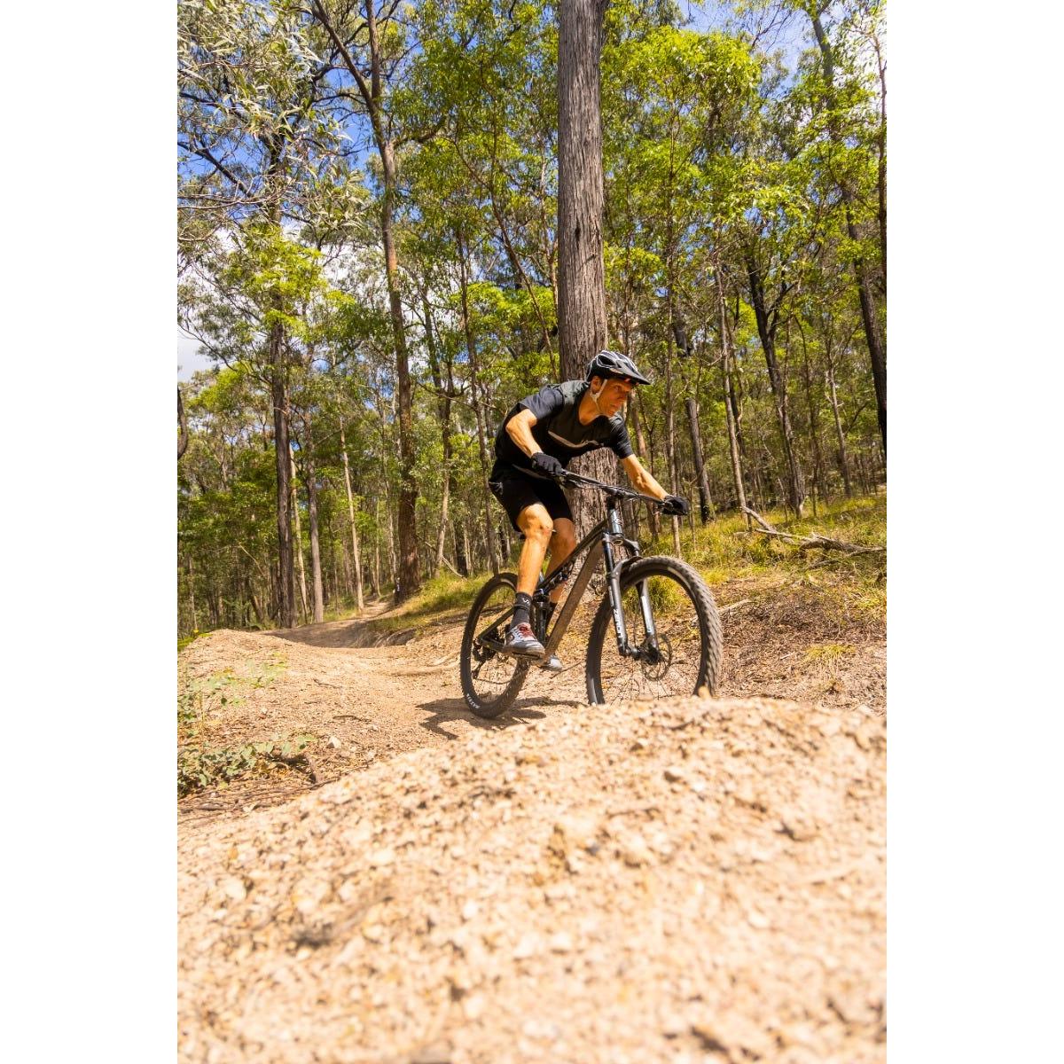 Silverback Stratos AL Elite MS Dual Suspension Mountain Bike Rainbow Grey/Silver
