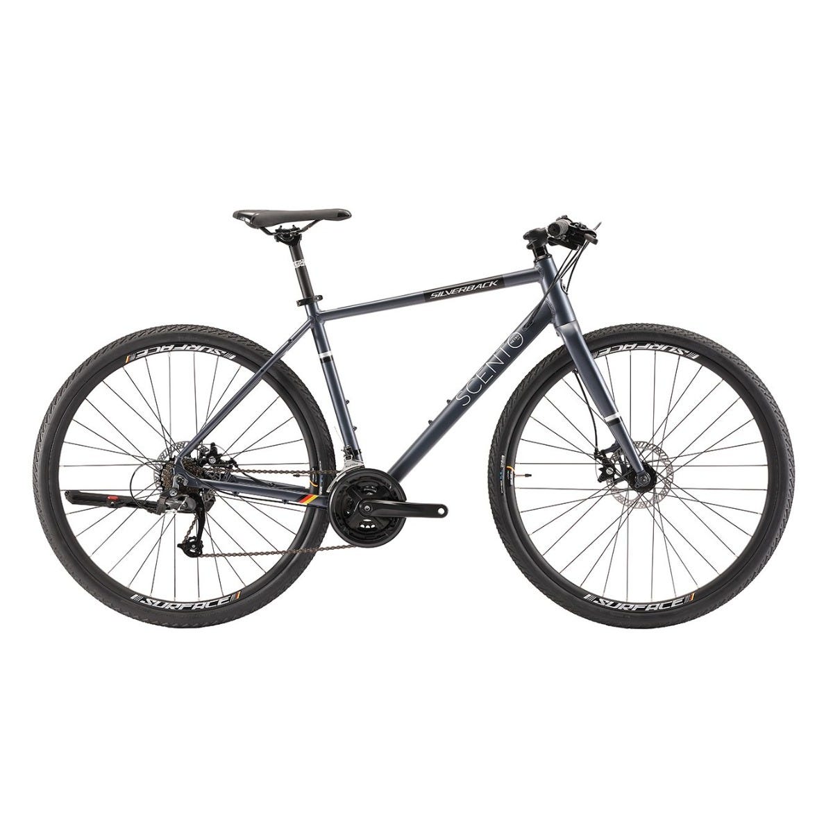 Silverback Scento Metro MD Flat Bar Road Bike Grey/Silver