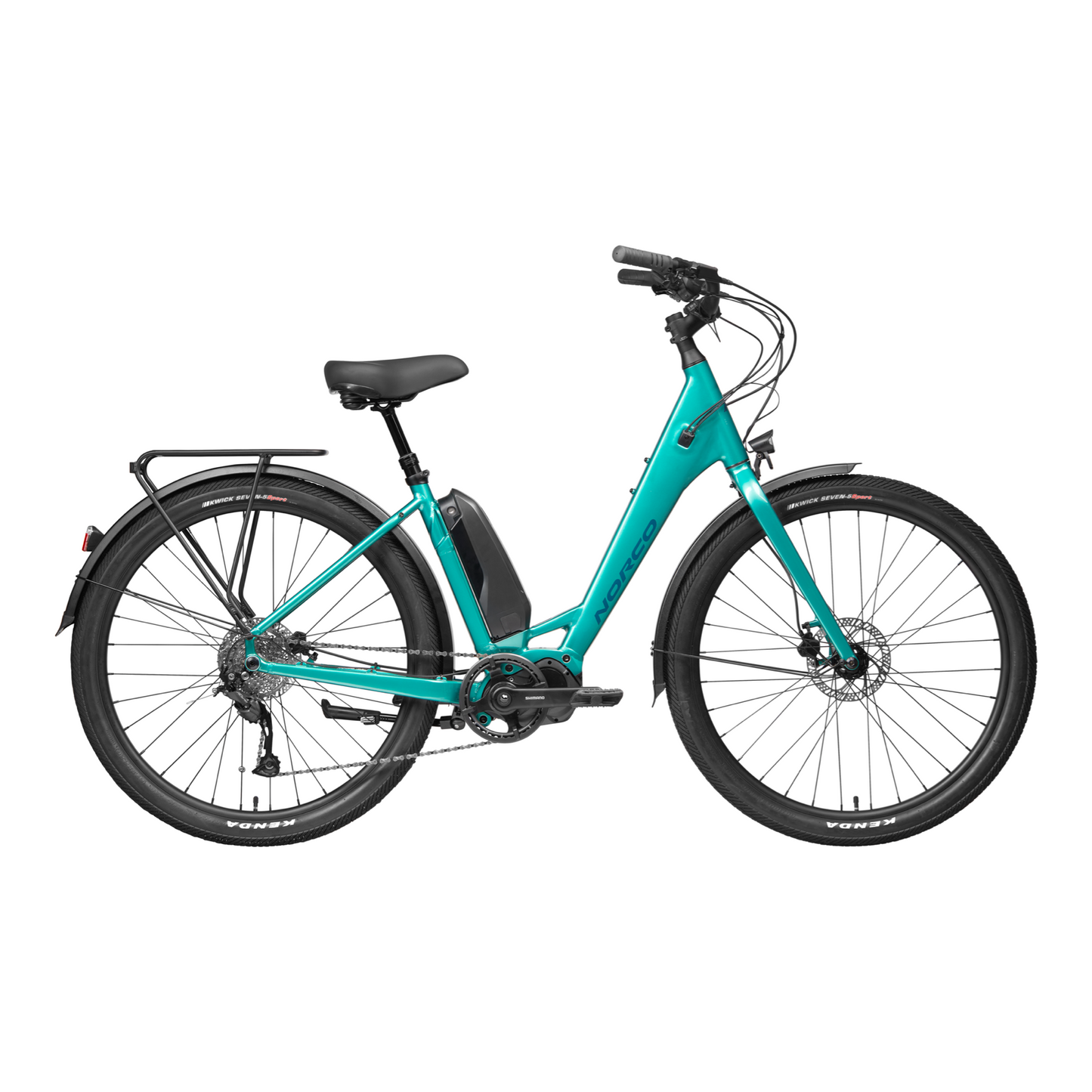 Norco Scene VLT Electric Hybrid Bike Green