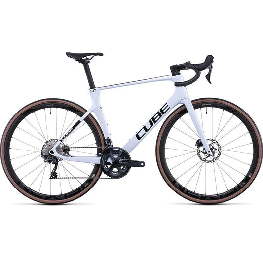 Cube Agree C:62 Road Bike Flash White 'n' Carbon
