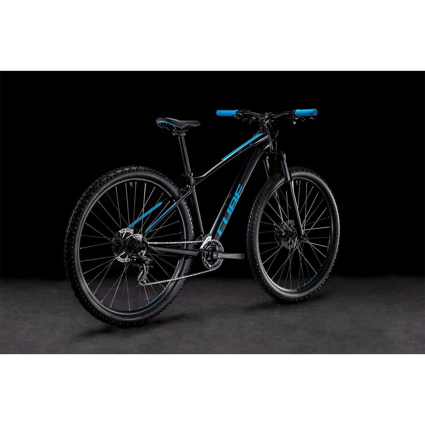 Cube Aim Hardtail Mountain Bike Black 'n' Blue  Euro Spec