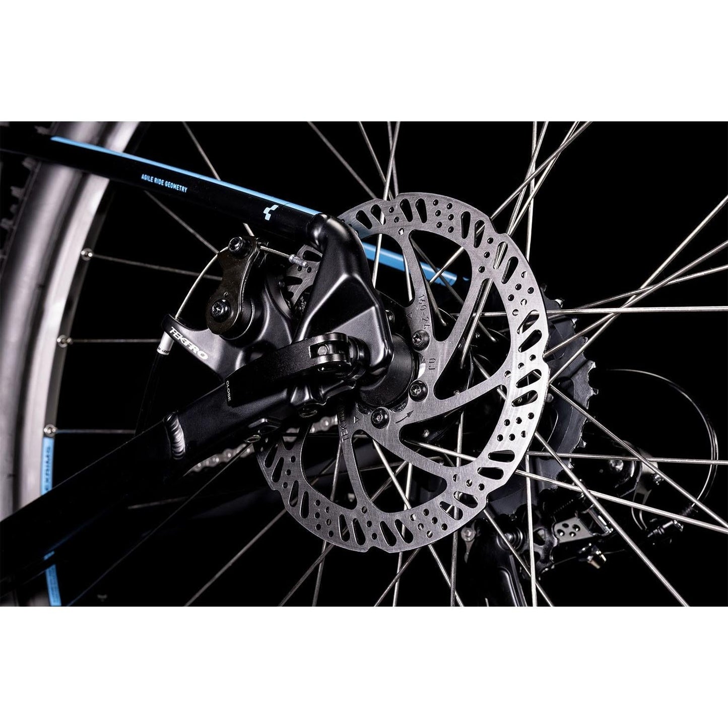 Cube Aim Hardtail Mountain Bike Black 'n' Blue  Euro Spec