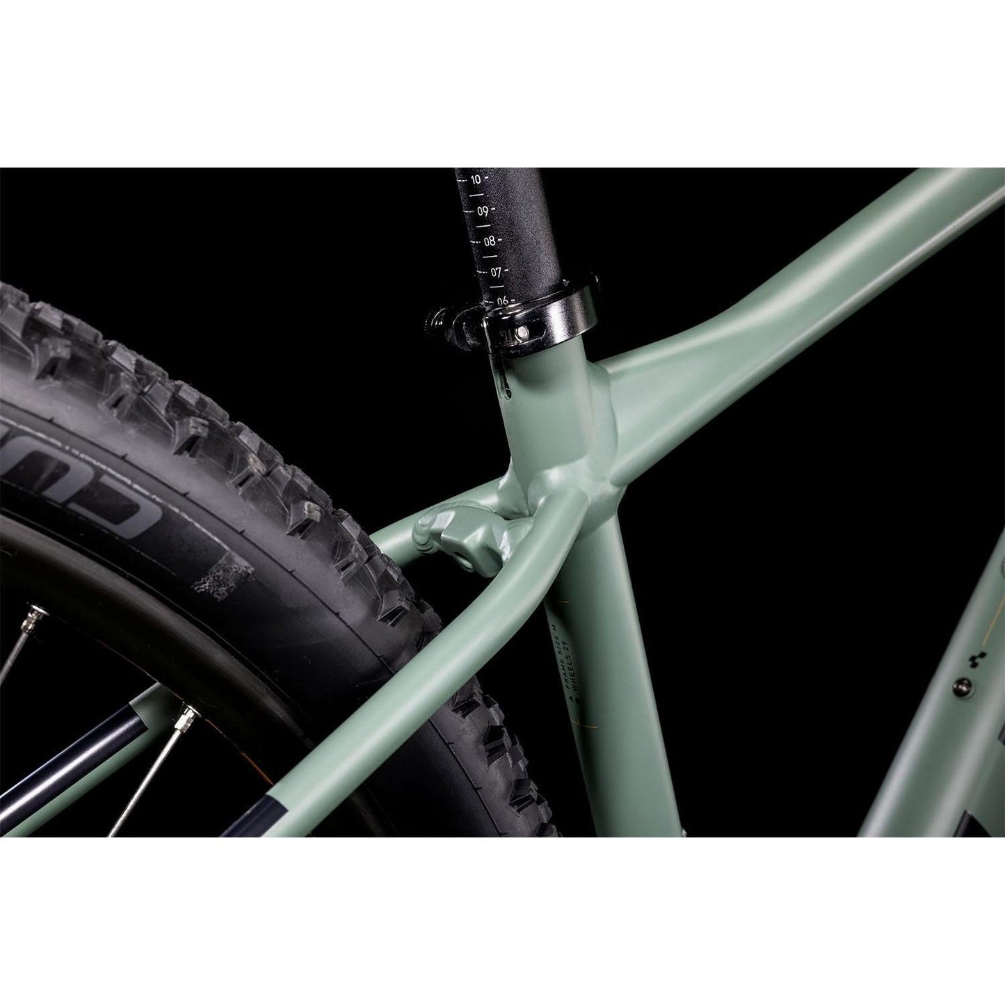 Cube Aim Pro Hardtail Mountain Bike Olive 'n' Orange  Euro Spec