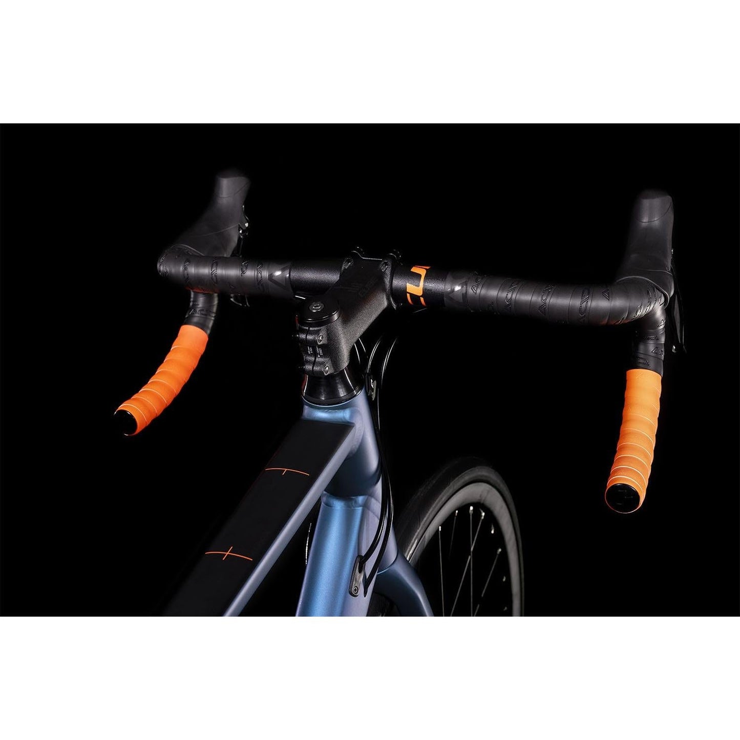 Cube Attain Road Bike Atlantic Blue 'n' Orange