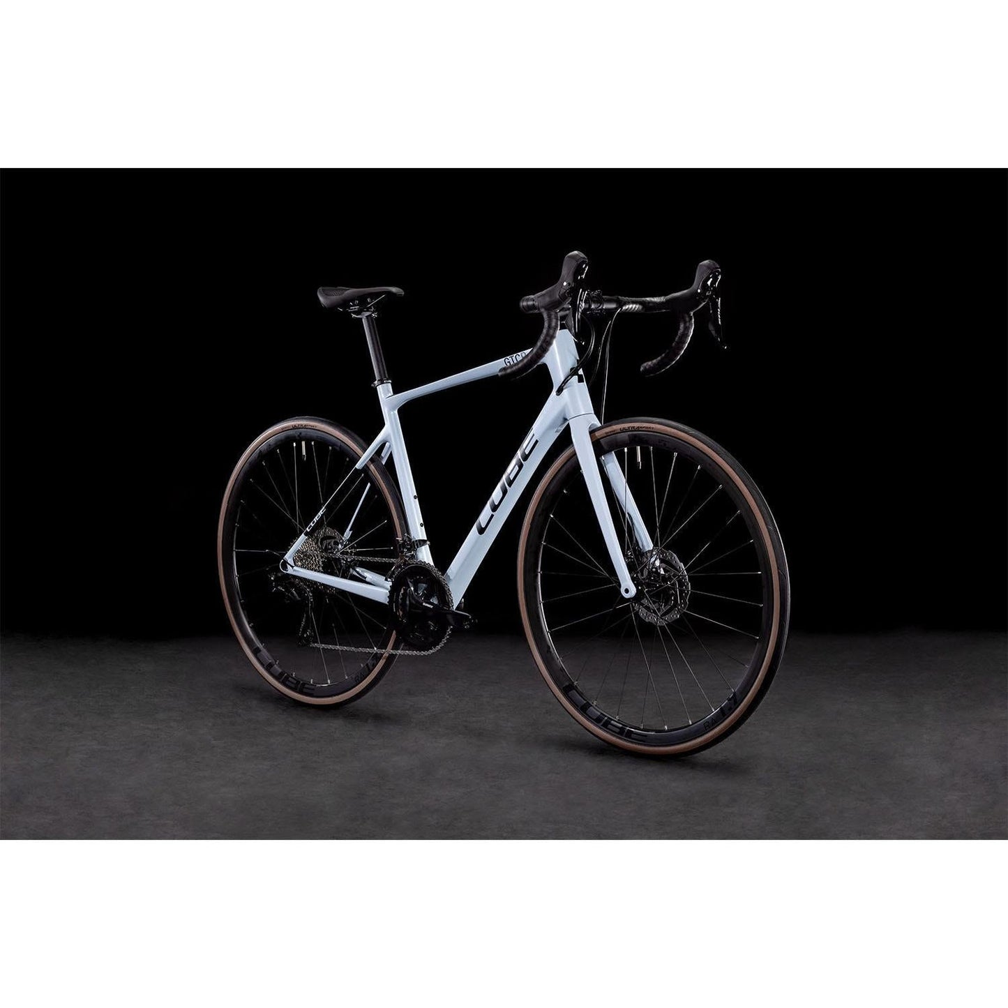 Cube Attain GTC Race Road Bike Frost White 'n' Carbon
