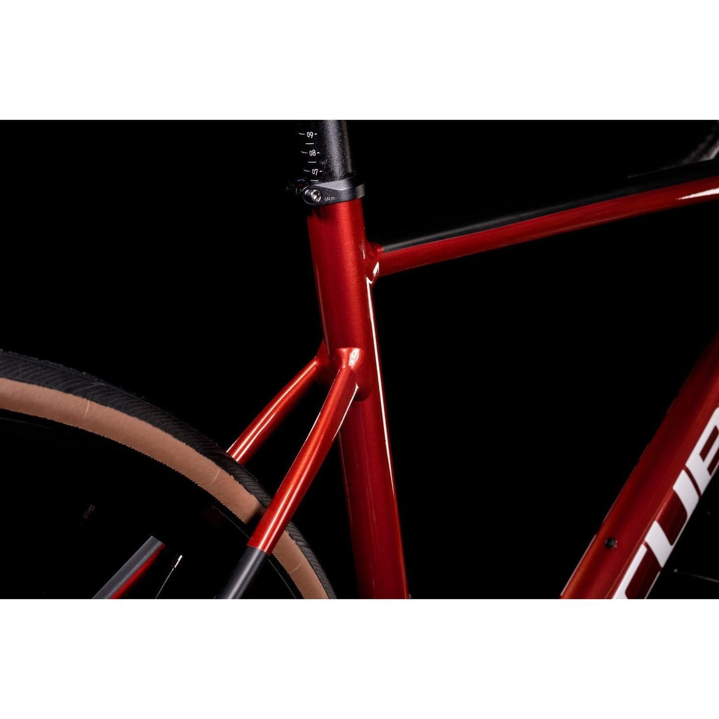 Cube Attain SL Road Bike Red 'n' White