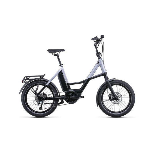 Cube Compact Sport Hybrid 500 Electric Bike Black 'n' Polar Silver