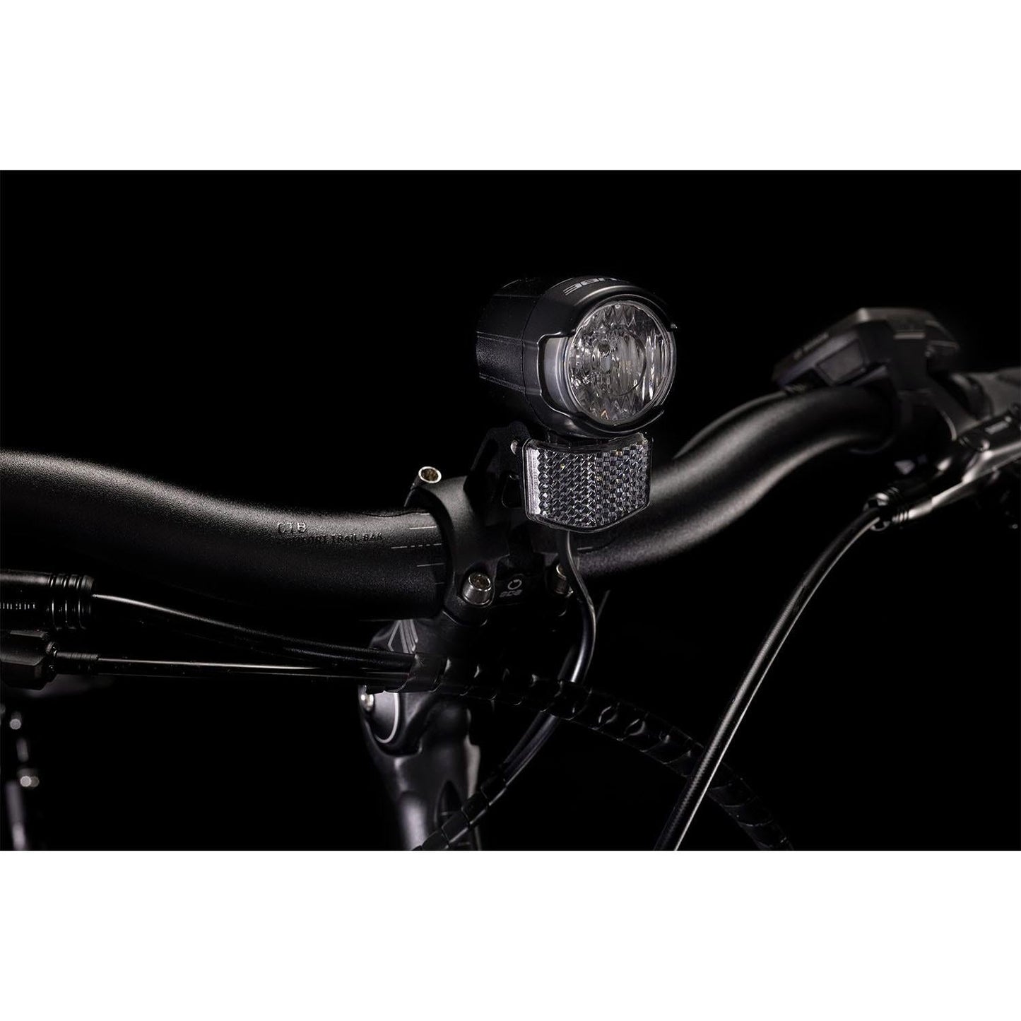 Cube Compact Sport Hybrid 500 Electric Bike Black 'n' Polar Silver