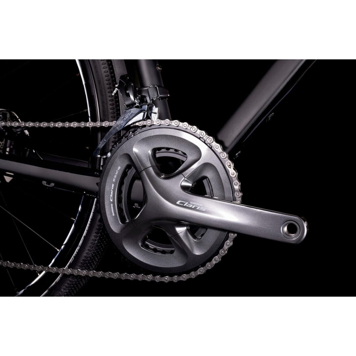Cube Nuroad FE Gravel Bike Black 'n' Metal Grey