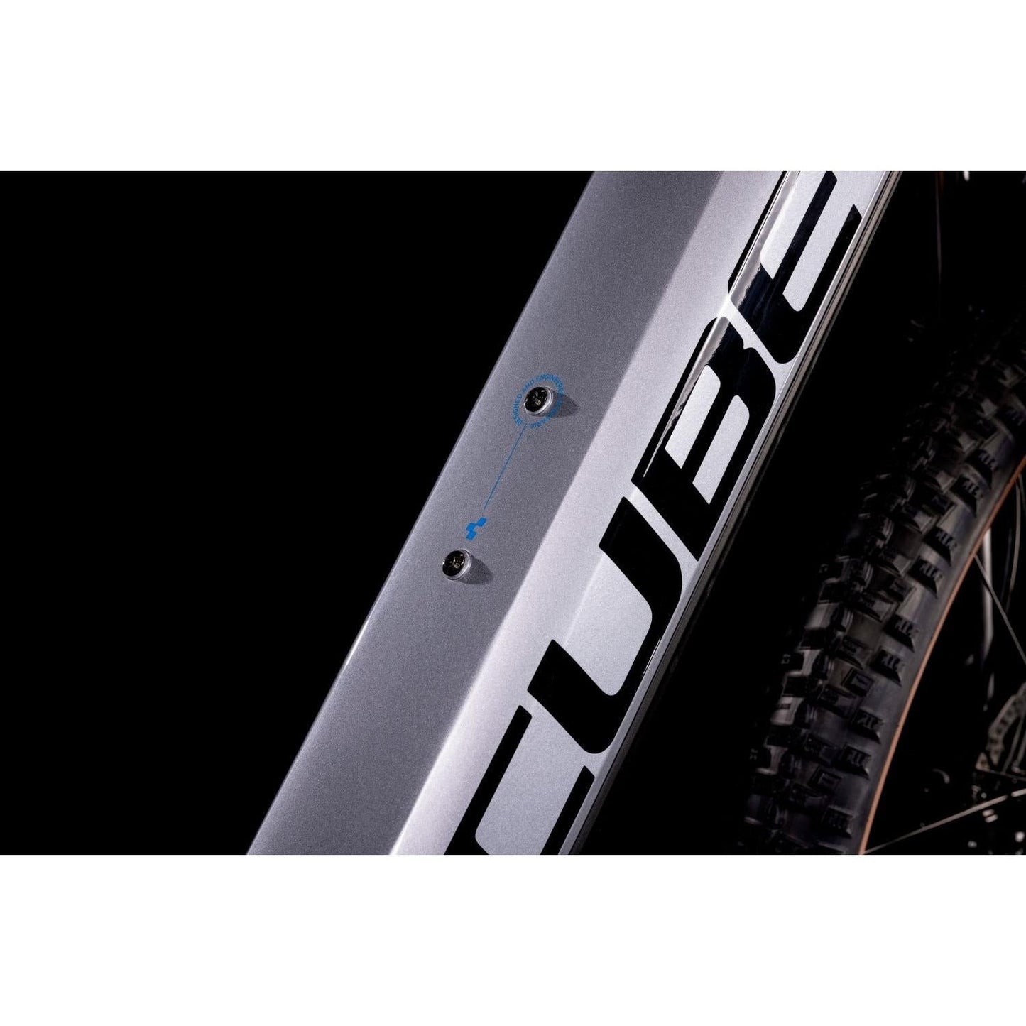 Cube Reaction Hybrid Performance 625 Electric Hardtail Mountain Bike Polar Silver 'n' Blue