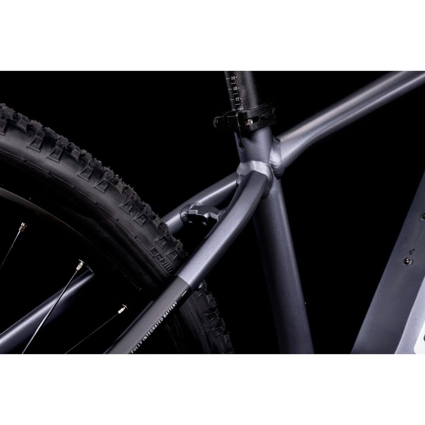 Cube Reaction Hybrid Performance 625 Electric Hardtail Mountain Bike Metallic Grey 'n' White