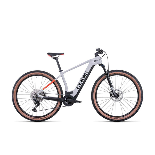 Cube Reaction Hybrid Pro 400 Electric Mountain Bike Grey/Red