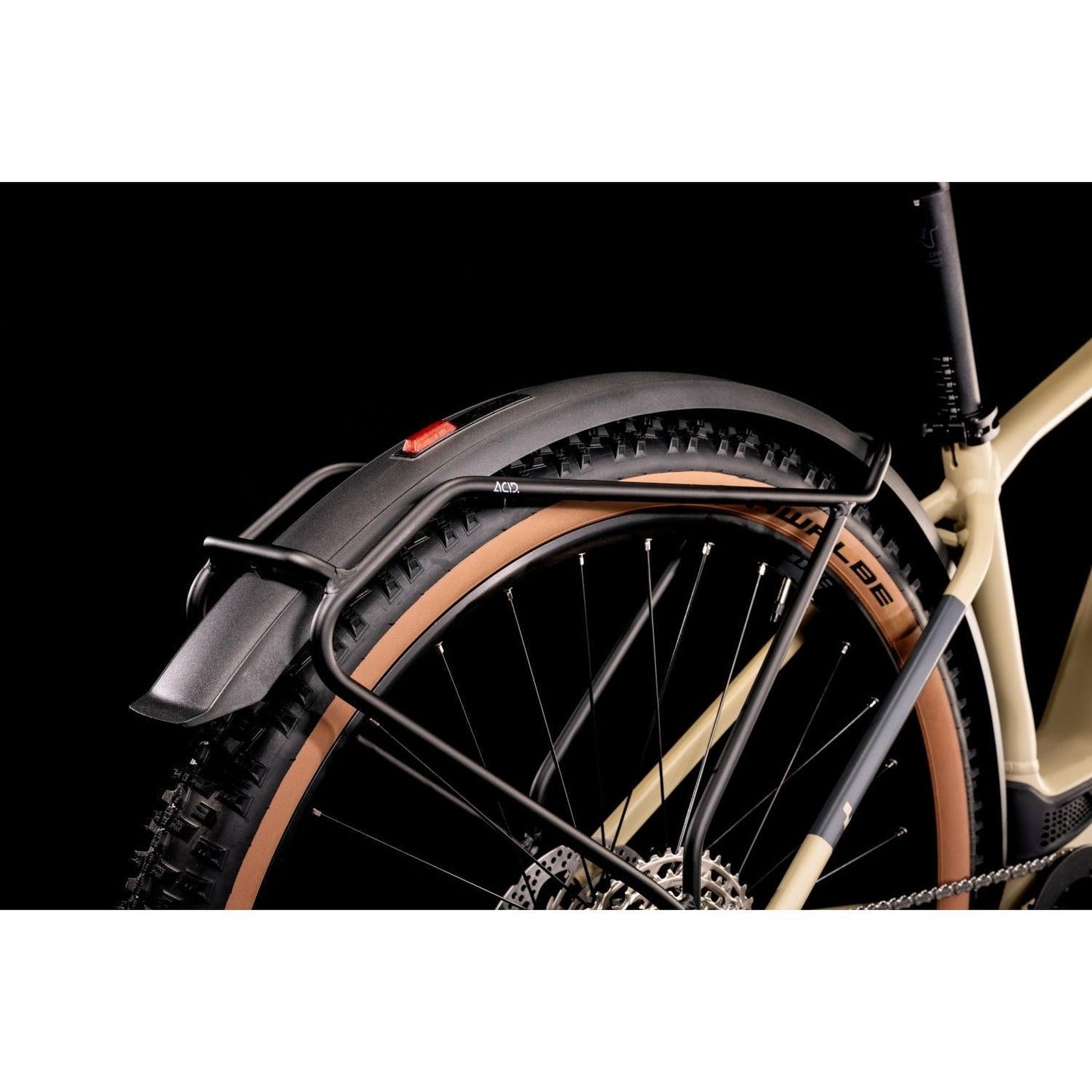 Cube Reaction Hybrid Pro 500 Allroad Electric Hardtail Mountain Bike Desert 'n' Orange