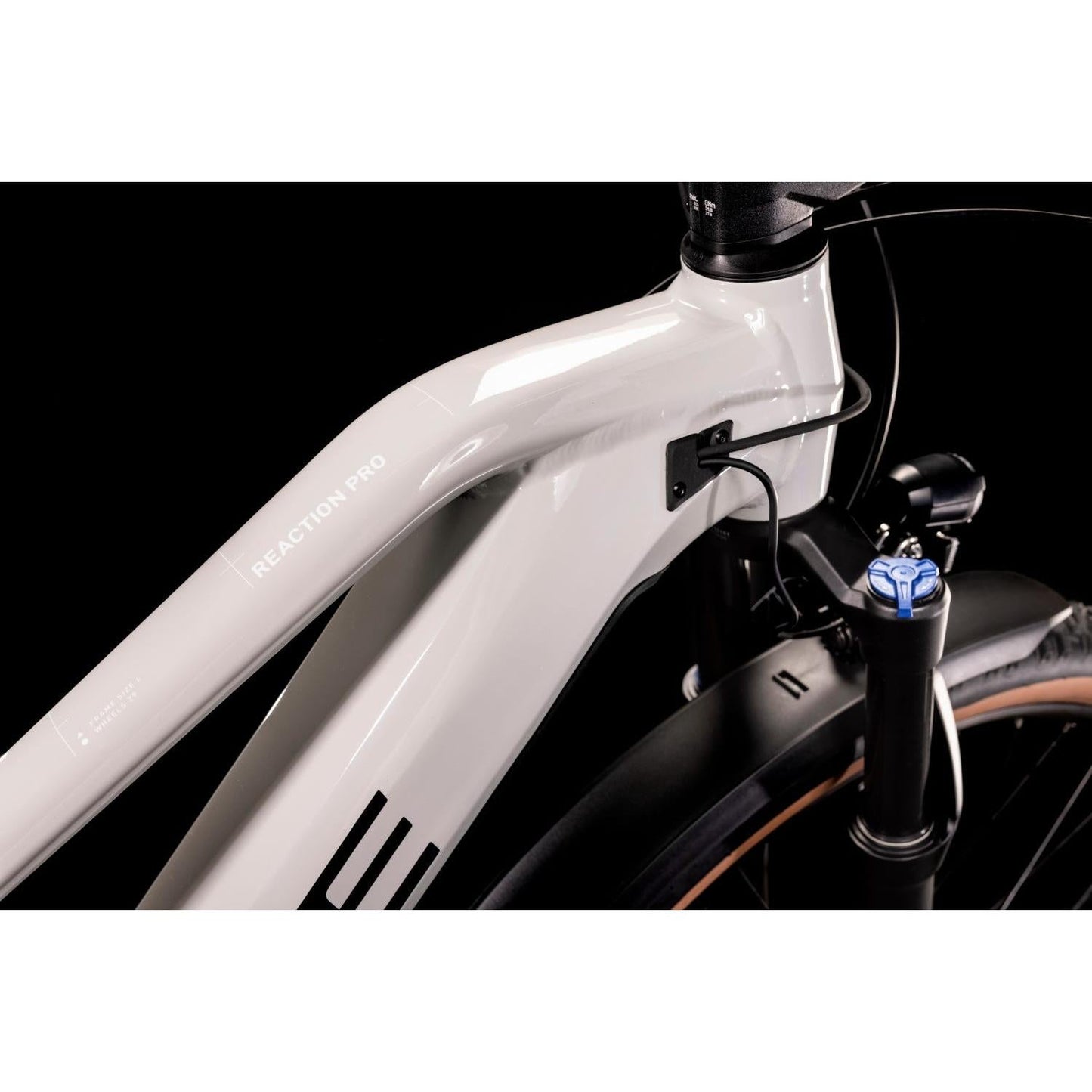 Cube Reaction Hybrid Pro 625 Allroad Trapeze Electric Hardtail Mountain Bike Grey 'n' Red