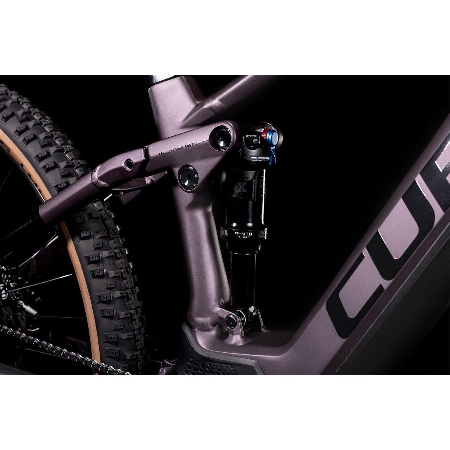 Cube Stereo Hybrid 120 Race 625 Electric Dual Suspension Mountain Bike Smoky Lilac 'n' Black