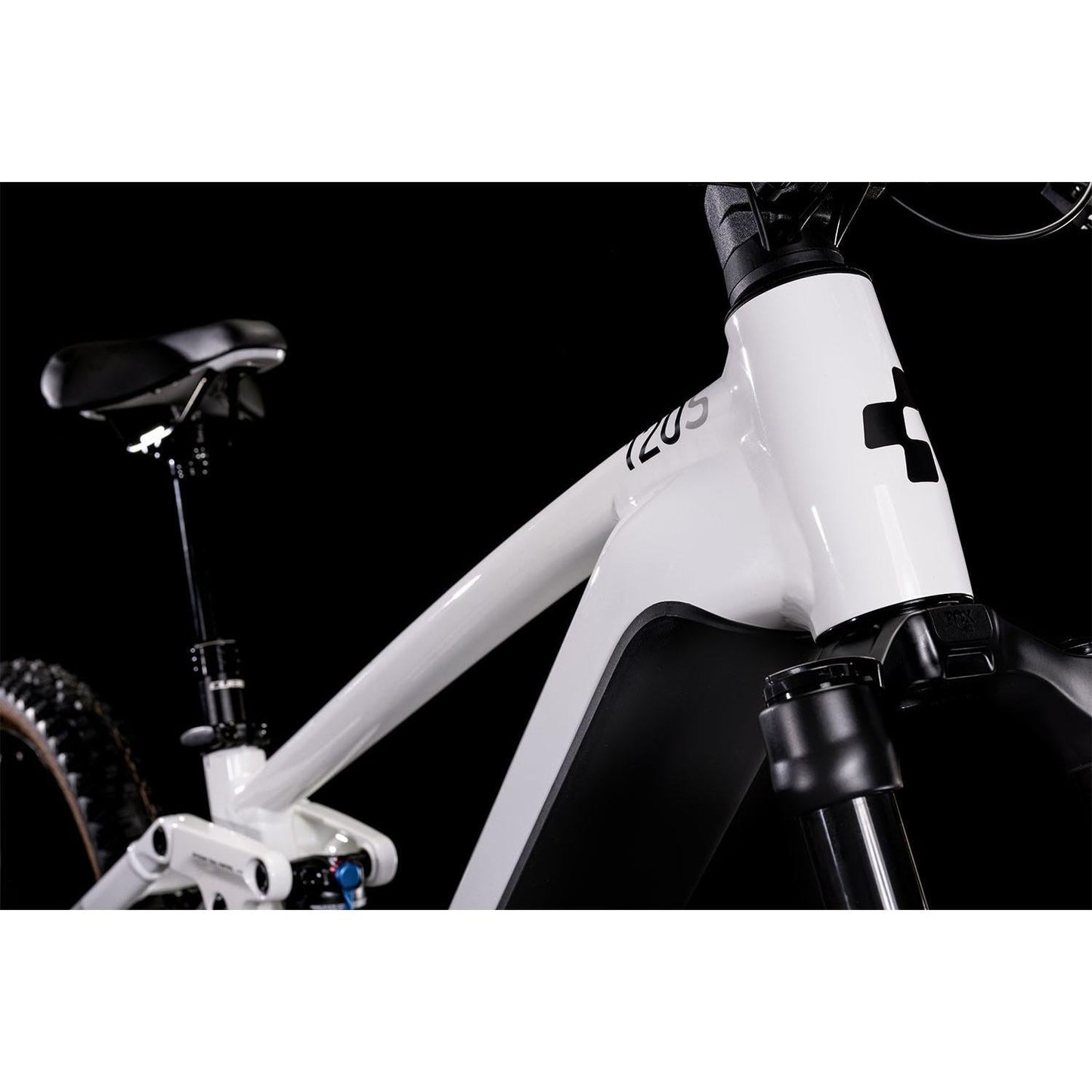 Cube Stereo Hybrid 120 SL 750 Electric Dual Suspension Mountain Bike White 'n' Grey