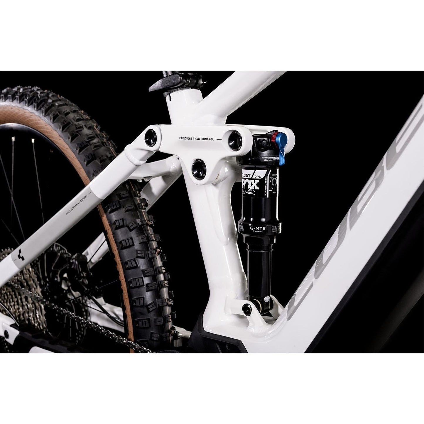 Cube Stereo Hybrid 120 SL 750 Electric Dual Suspension Mountain Bike White 'n' Grey