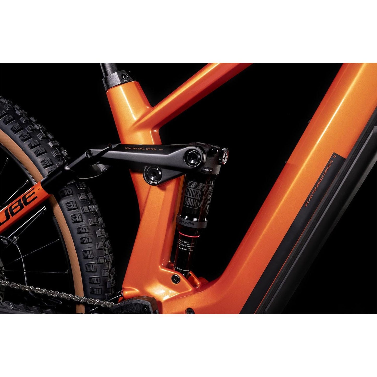 Cube Stereo Hybrid 140 HPC Pro 625 Dual Suspension Mountain Bike 27.5'' Orange 'n' Black