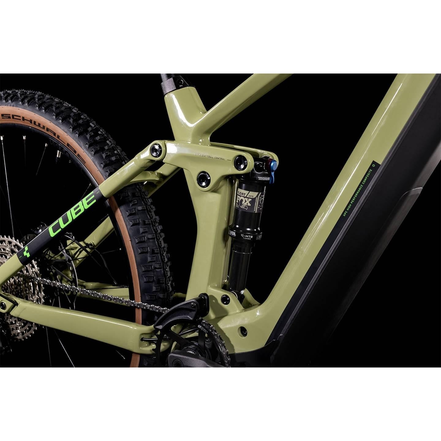 Cube Stereo Hybrid 140 HPC SL 750 Electric Dual Suspension Mountain Bike 29'' Green 'n' Flash Green