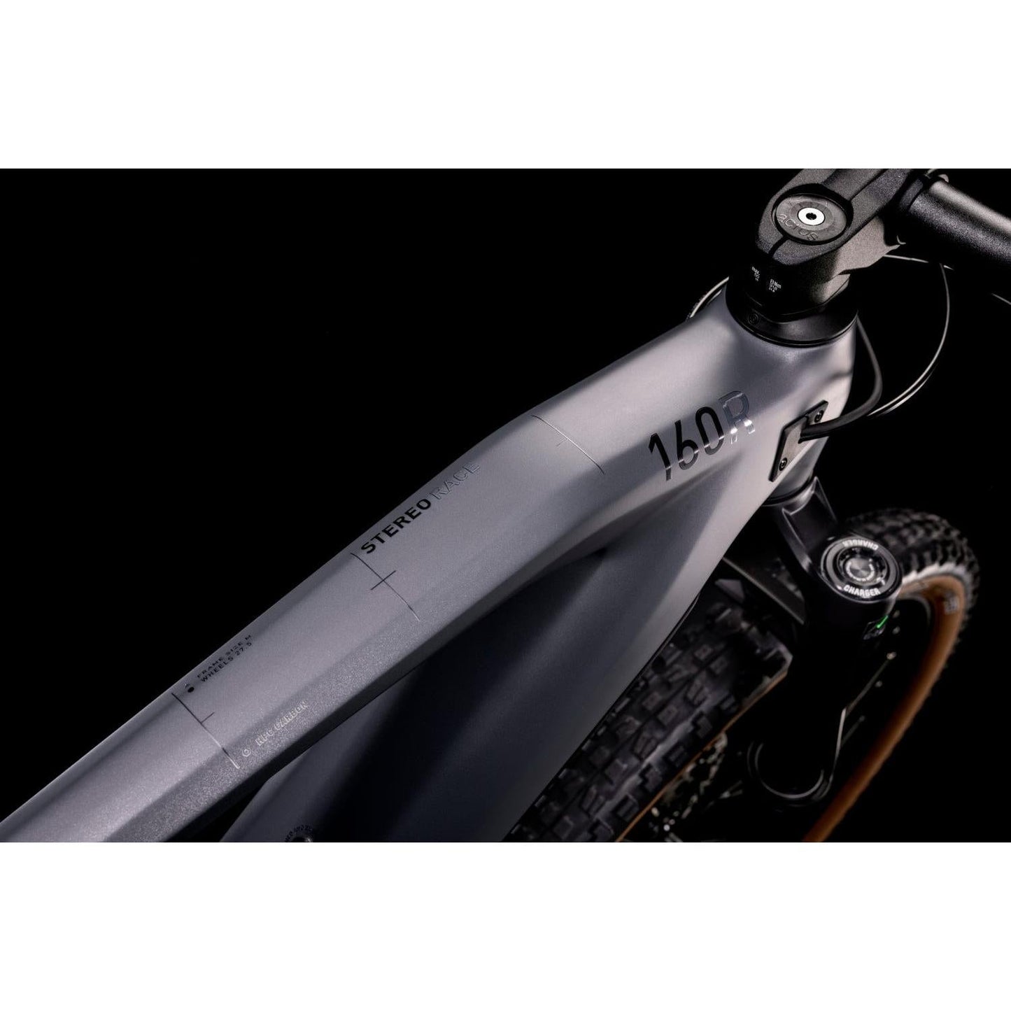 Cube Stereo Hybrid 160 HPC Race 625 Dual Suspension Mountain Bike 27.5'' Grey