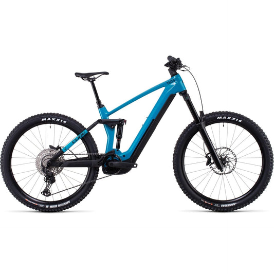 Cube Stereo Hybrid 160 HPC SL 750 27.5 Dual Suspension Electric Mountain Bike Aquamarine  EURO SPEC