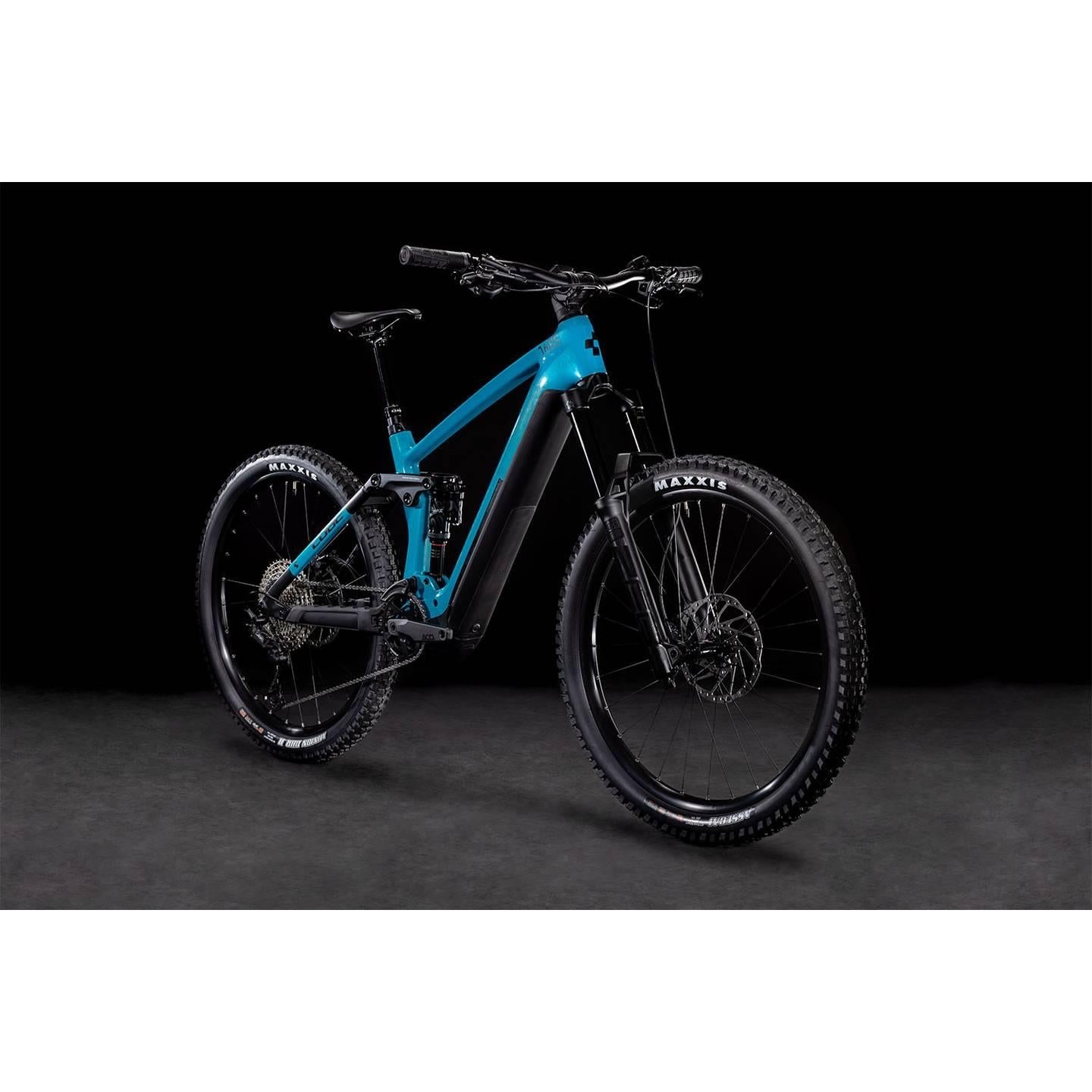 Cube Stereo Hybrid 160 HPC SL 750 27.5 Dual Suspension Electric Mountain Bike Aquamarine  EURO SPEC