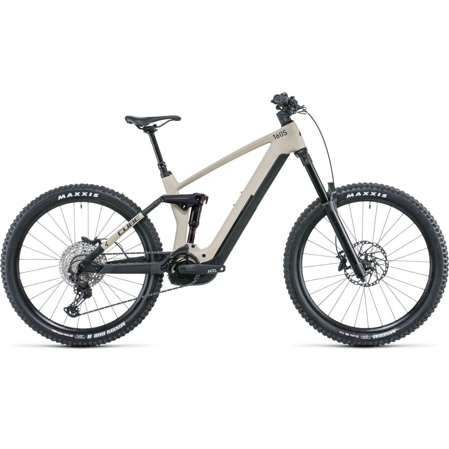 Cube Stereo Hybrid 160 HPC SL 750 27.5 Dual Suspension Electric Mountain Bike Desert  EURO SPEC