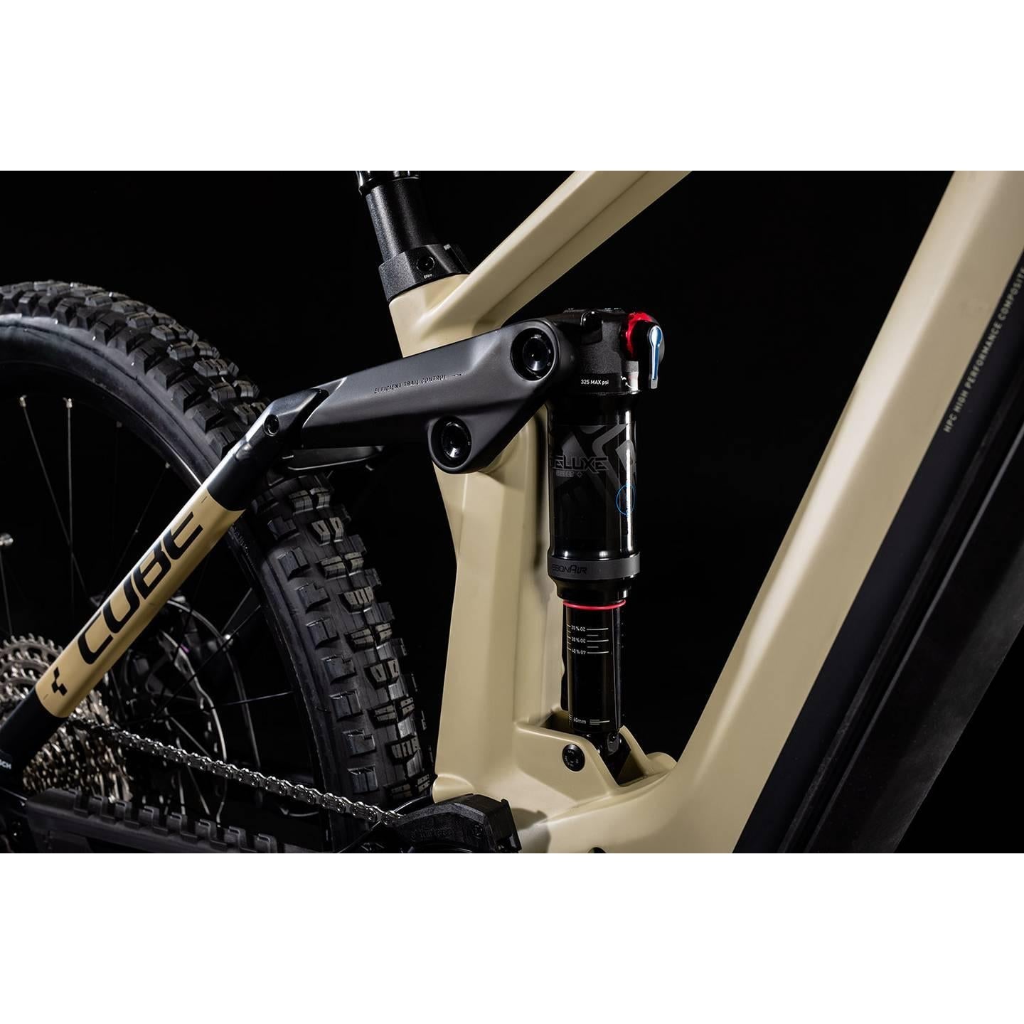 Cube Stereo Hybrid 160 HPC SL 750 27.5 Dual Suspension Electric Mountain Bike Desert  EURO SPEC