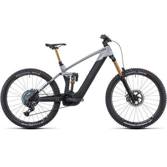 Cube Stereo Hybrid 160 HPC SLT 750 27.5 Dual Suspension Electric Mountain Bike Prizm Silver  EURO SPEC