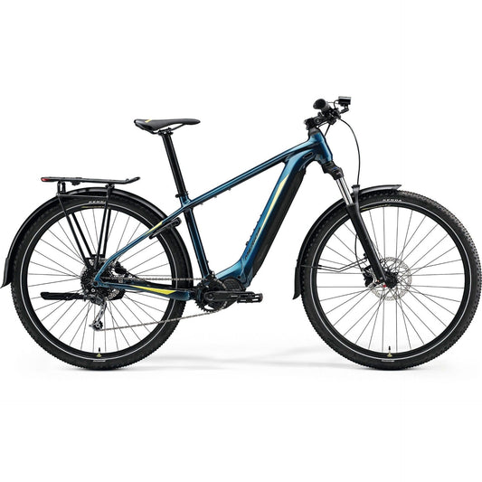 Merida eBig.Nine 400 EQ 630Wh Electric Hardtail MTB Teal/Lime