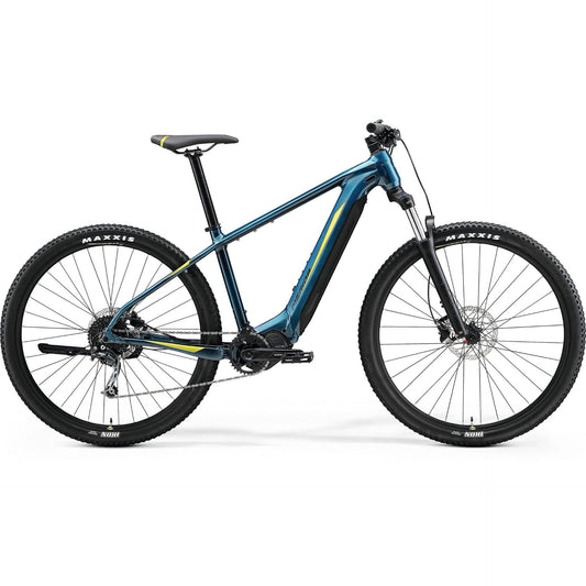 Merida eBig Nine 400 630WH Electric Hardtail MTB Teal/Lime