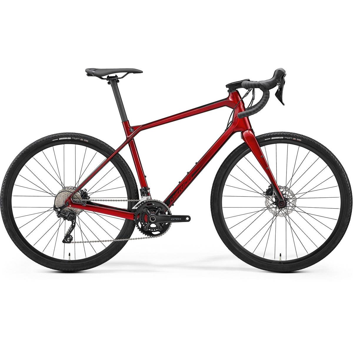 Merida Silex 4000 Gravel Bike Dark Strawberry/Black