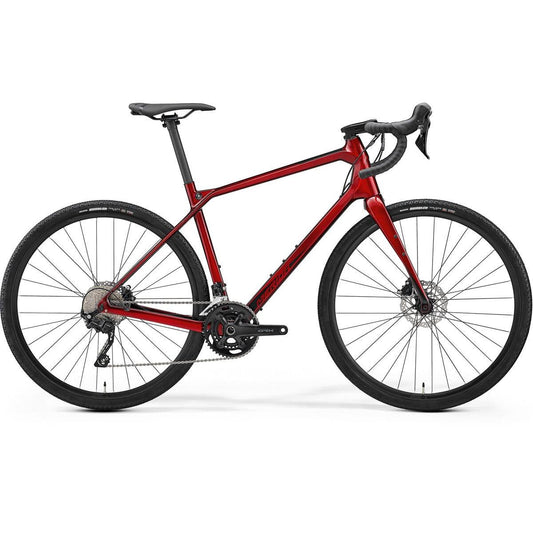 Merida Silex 4000 Gravel Bike Dark Strawberry/Black